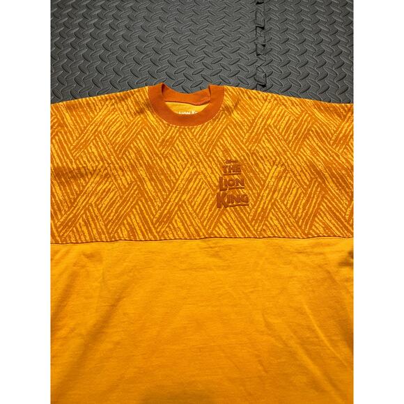 RARE Disney The Lion King Spirit Jersey Orange Circle of Life US Size XS - Picture 2 of 7